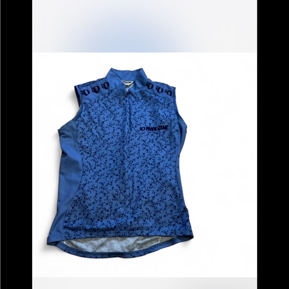 Pearl Izumi Floral Blue Cycling Vest